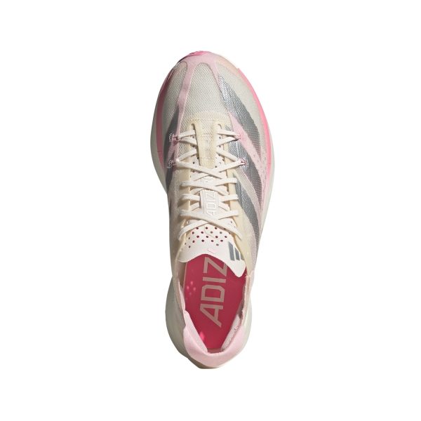 adidas Adizero Adios Pro 3 - Cloud White/Silver Metallic/Cloud Pink