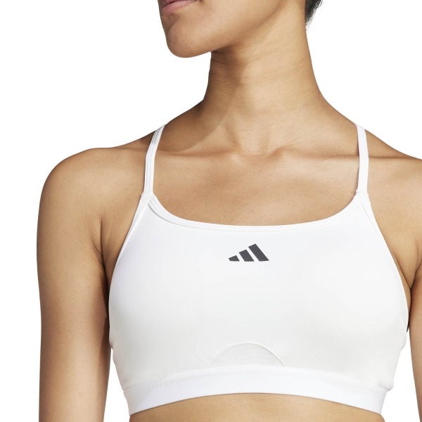 adidas AEROREADY Reggiseno Sportivo - White