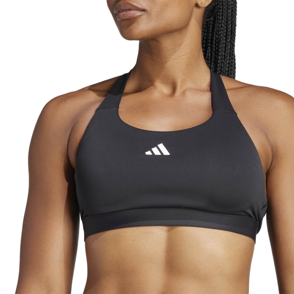 adidas Engineered 3Bar Sports Bra - Black