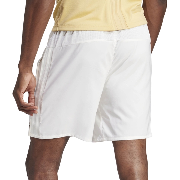 adidas HIIT 3 Stripes 7in Shorts - Core White