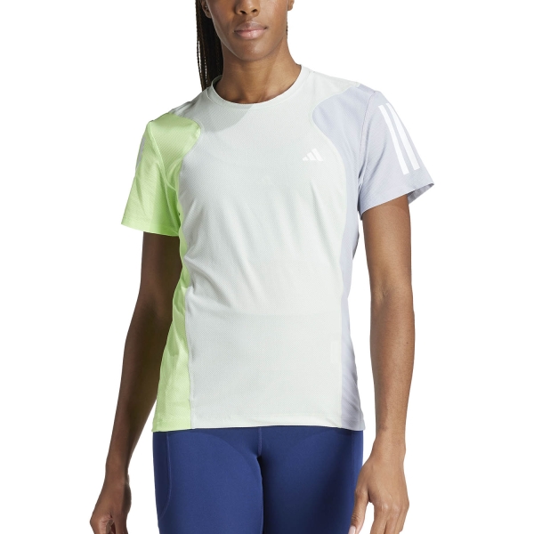 Women's Running T-Shirts adidas OTR TShirt  Lingrn/Grespa/Halsil IQ3865