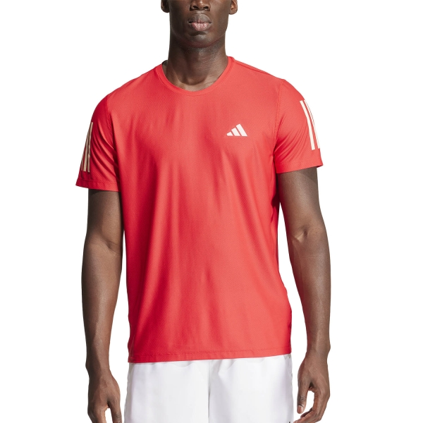 Men's Running T-Shirt adidas Own The Run TShirt  Better Scarlet IN1503