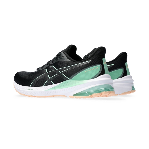 Asics GT 1000 12 - Black/Mint Tint