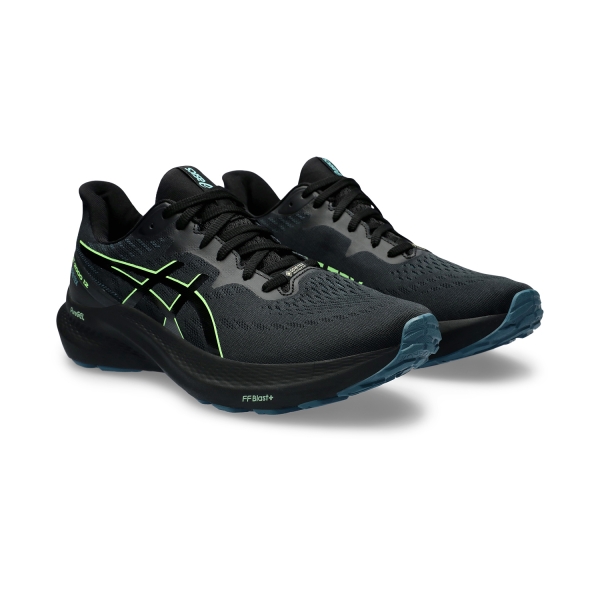 Asics GT 2000 12 GTX - Black/Illuminate Green