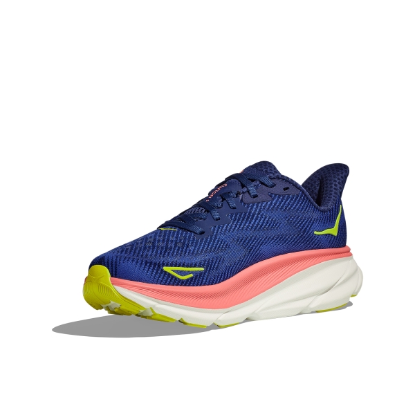 Hoka Clifton 9 - Evening Sky/Coral