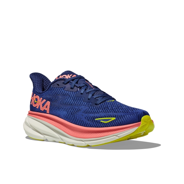 Hoka Clifton 9 - Evening Sky/Coral