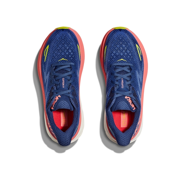 Hoka Clifton 9 - Evening Sky/Coral