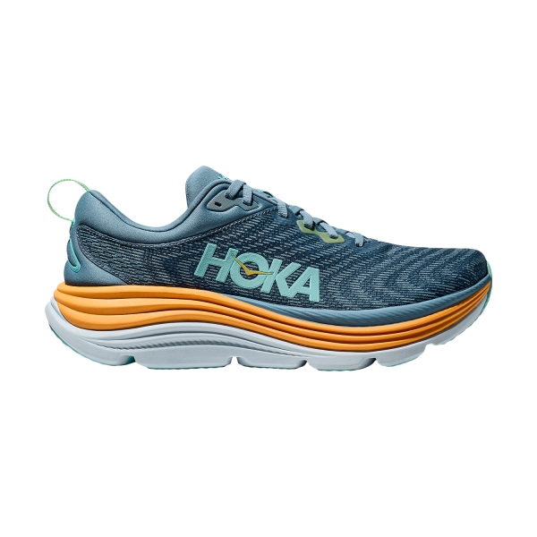 Men's Structured Running Shoes Hoka Gaviota 5 Wide  Shadow/Dusk 1134234SSK