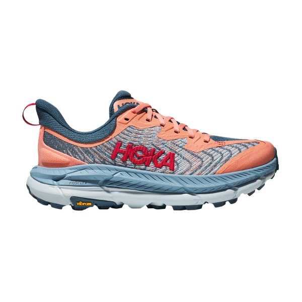 Women's Trail Running Shoes Hoka Mafate Speed 4  Papaya/Real Teal 1131056PPYR