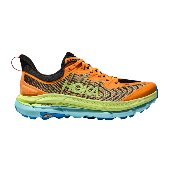 Men's Trail Running Shoes Hoka Mafate Speed 4  Solar Flare/lettuce 1129930SLRL