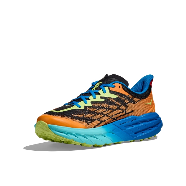 Hoka Speedgoat 5 - Solar Flare/Diva Blue