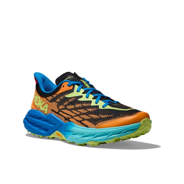 Hoka Speedgoat 5 - Solar Flare/Diva Blue