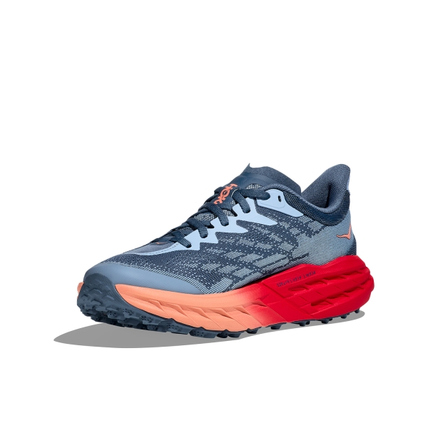 Hoka Speedgoat 5 - Real Teal/Papaya