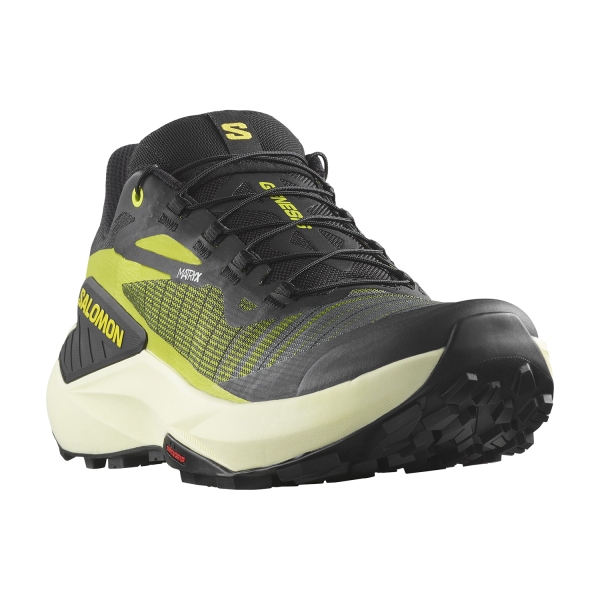 Salomon Genesis - Black/Sulphur Spring/Transparent Yellow