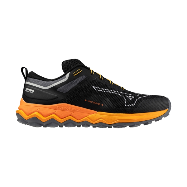 Men's Trail Running Shoes Mizuno Wave Ibuki 4  Black/White/Carrot Curl J1GJ227361