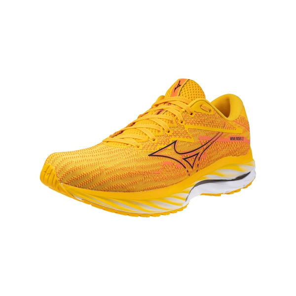 Mizuno Wave Rider 27 - Citrus/Black/Nastrurtium