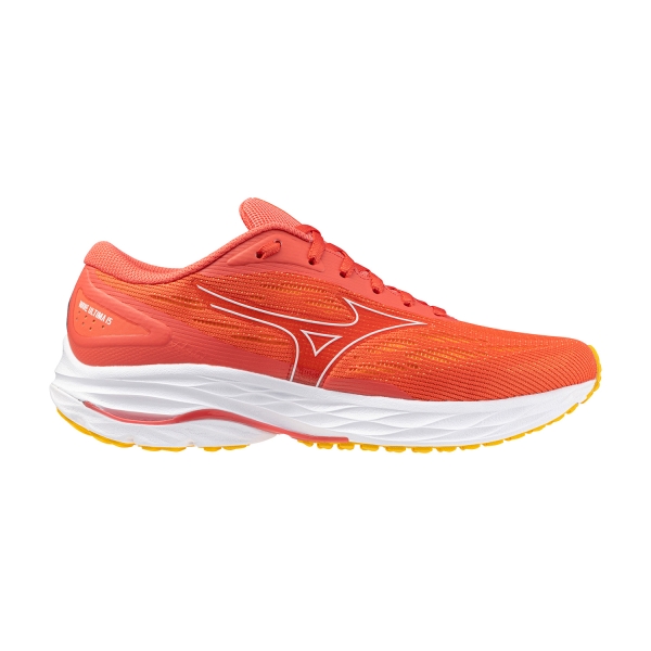 Women's Neutral Running Shoes Mizuno Wave Ultima 15  Dubarry/White/Citrus J1GD241821