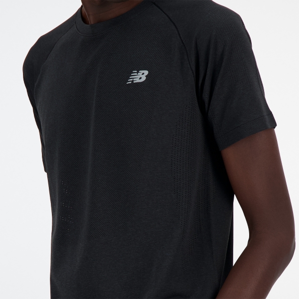 New Balance Athletics Logo T-Shirt - Black