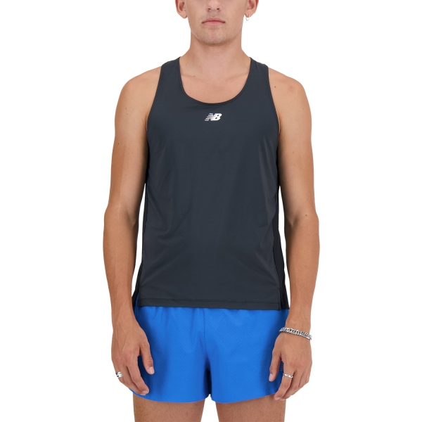Canotta Running Uomo New Balance New Balance Athletics Racing Canotta  Black  Black 