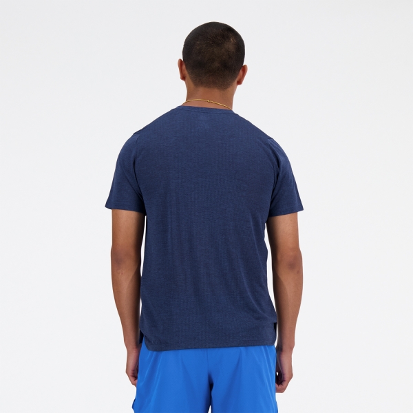 New Balance Athletics Run Camiseta - NB Navy Heather