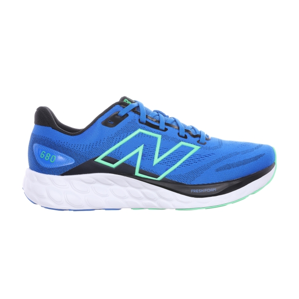 Men's Neutral Running Shoes New Balance Fresh Foam 680v8  Blue Oasis M680LB8
