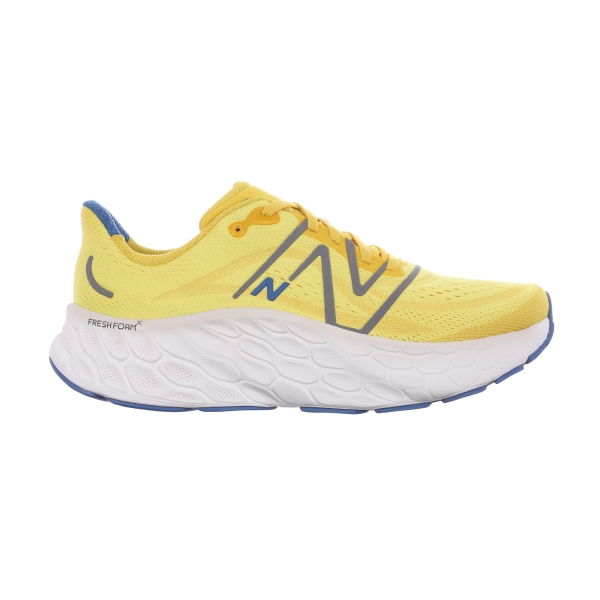 Men's Neutral Running Shoes New Balance Fresh Foam X More v4  Ginger Lemon MMORCF4