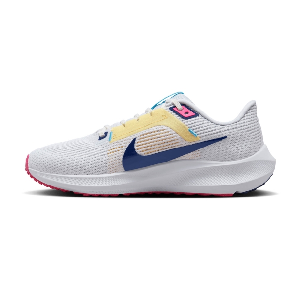 Nike Air Zoom Pegasus 40 - White/Deep Royal Blue/Photon Dust