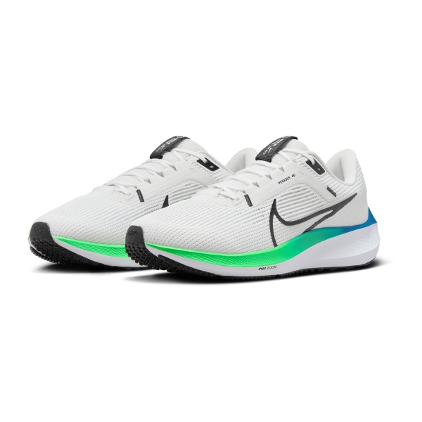 Nike Air Zoom Pegasus 40 - Platinum Tint/Black/White/Green Strike