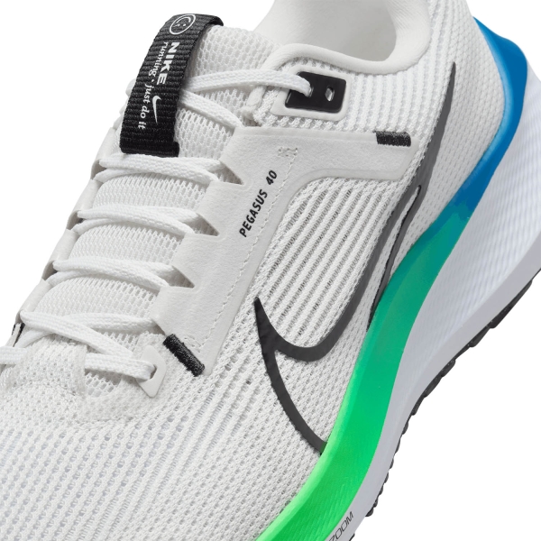 Nike Air Zoom Pegasus 40 - Platinum Tint/Black/White/Green Strike