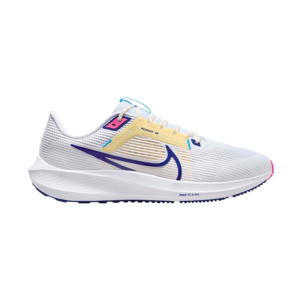 Men's Neutral Running Shoes Nike Air Zoom Pegasus 40  White/Deep Royal Blue/Photon Dust DV3853105