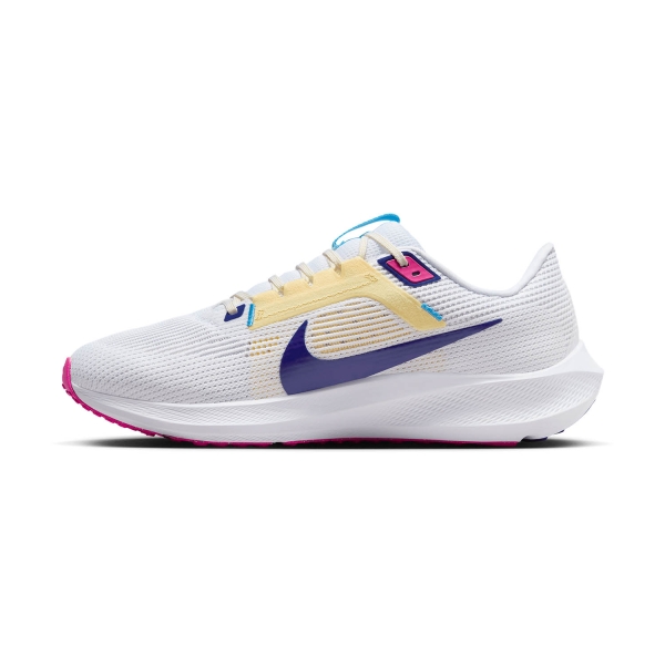 Nike Air Zoom Pegasus 40 - White/Deep Royal Blue/Photon Dust