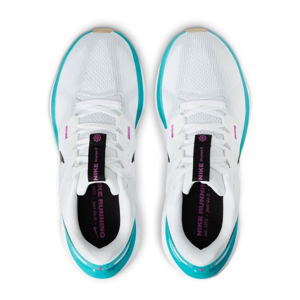 Nike Air Zoom Structure 25 - White/Saturn Gold/Sail/Dusty Cactus