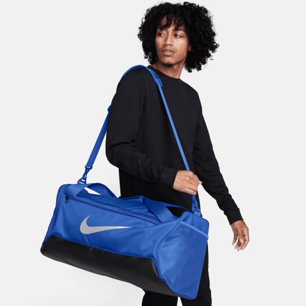 Nike Brasilia 9.5 Training Medium Duffle - Game Royal/Black