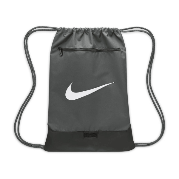 Backpack Nike Brasilia 9.5 Sackpack  Iron Grey/Black/White DM3978068