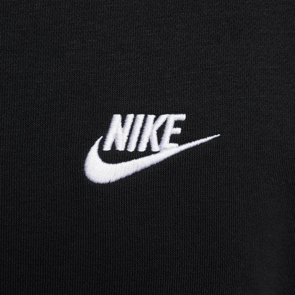 Nike Club Swoosh Hoodie - Black/White