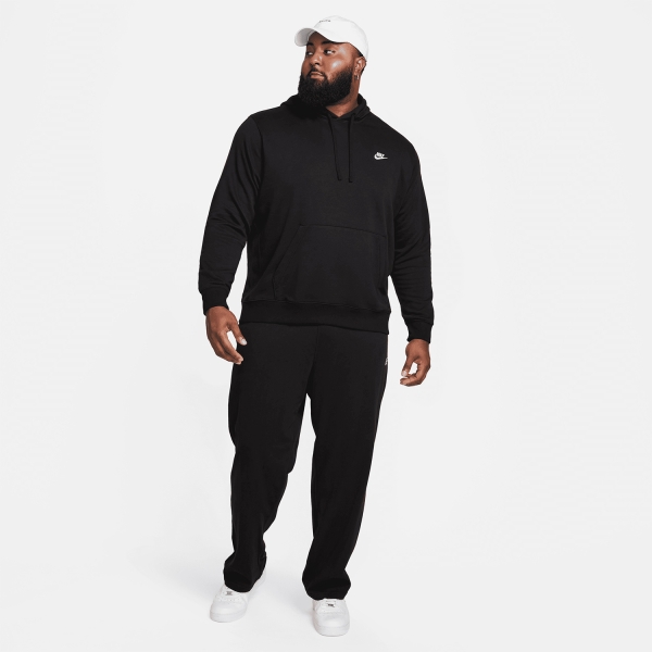 Nike Club Swoosh Hoodie - Black/White