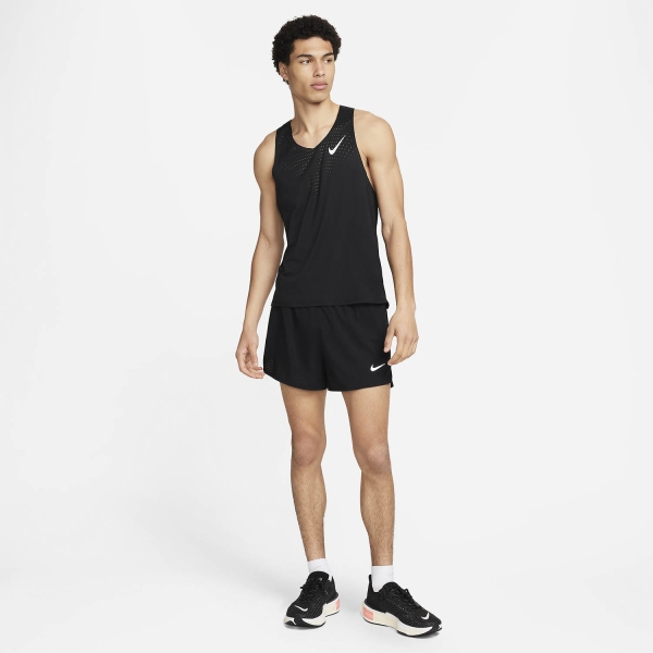 Nike Dri-FIT ADV AeroSwift Tank - Black/Summit White