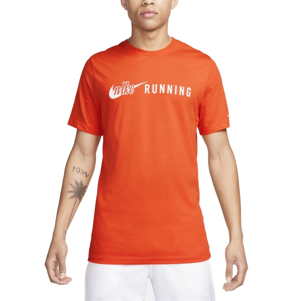 Maglietta Running Uomo Nike DriFIT Energy Maglietta  Safety Orange FQ3920819