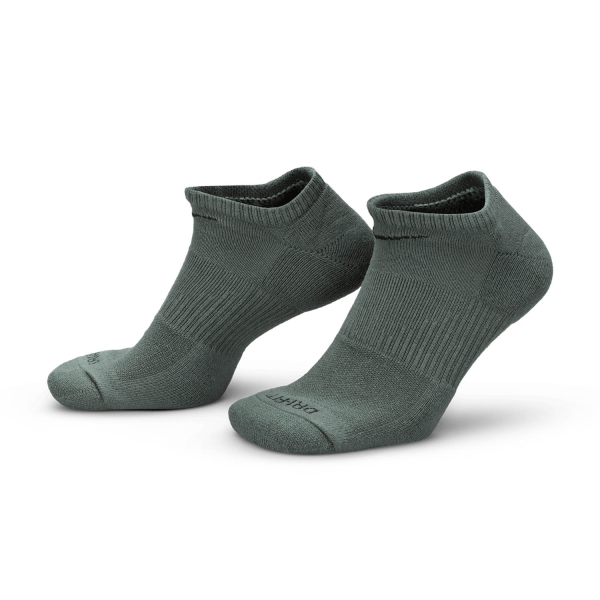 Running Socks Nike Everyday Plus Cushion x 3 Socks  Green/Black SX6889935