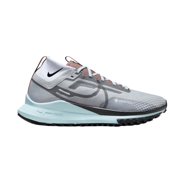 Women's Trail Running Shoes Nike React Pegasus Trail 4 GTX  Light Smoke Grey/Black/Glacier Blue DJ7929005