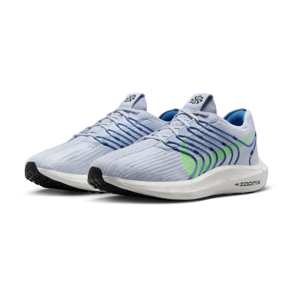 Nike Pegasus Turbo Next Nature - Football Grey/Green Strike/Star Blue