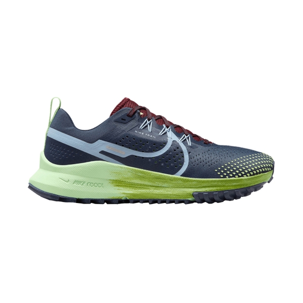 Women's Trail Running Shoes Nike React Pegasus Trail 4  Thunder Blue/Light Armony Blue/Chlorophyll DJ6159403
