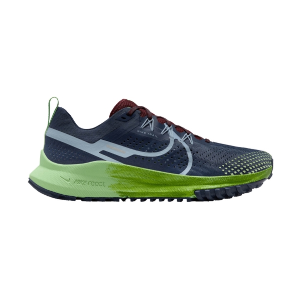 Men's Trail Running Shoes Nike React Pegasus Trail 4  Thunder Blue/Light Armory Blue/Chlorophyll DJ6158403