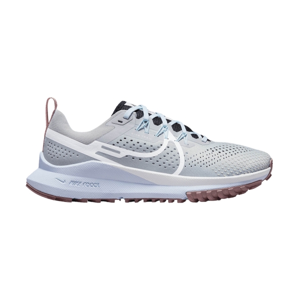 Women's Trail Running Shoes Nike React Pegasus Trail 4  Light Smoke Grey/White/Black/Glacier Blue DJ6159005