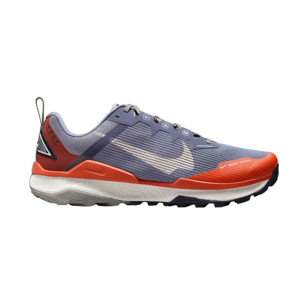Men's Trail Running Shoes Nike React Wildhorse 8  Light Carbon/Light Orewood Brown DR2686006