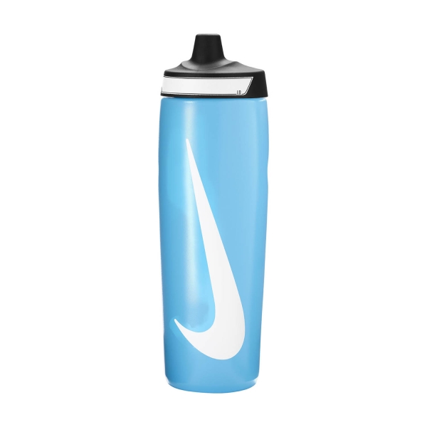 Hydratation Accessories Nike Refuel Water Bottle  Baltic Blue/Black/White N.100.7666.422.24