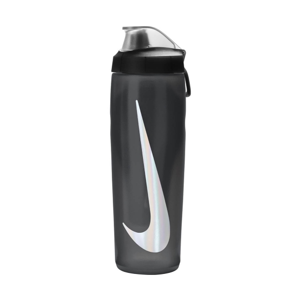 Hydratation Accessories Nike Refuel Locking Water Bottle  Anthracite/Black/Silver Iridescent N.100.7668.054.24