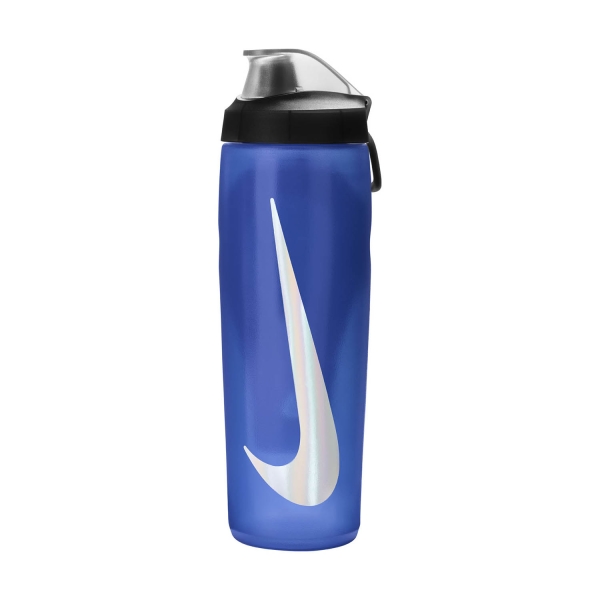 Accesorios Hidratación Nike Refuel Locking Cantimplora  Game Royal/Black/Silver Iridescent N.100.7668.423.24