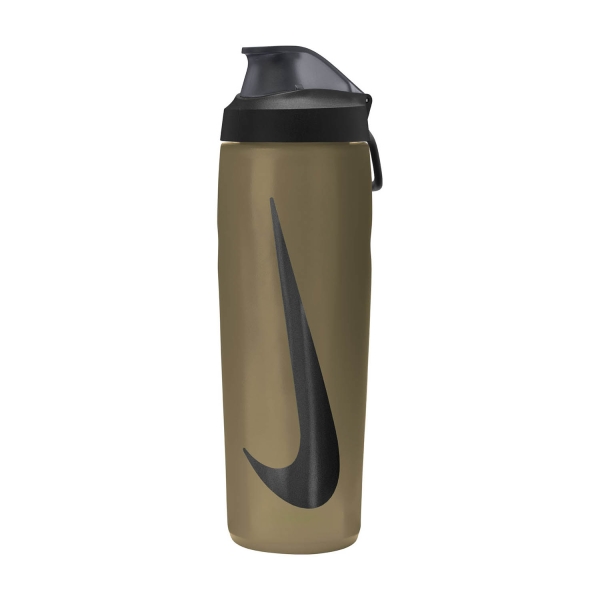 Borraccia Nike Refuel Locking Borraccia  Metallic Gold/Black/Black Iridescent N.100.7668.728.24