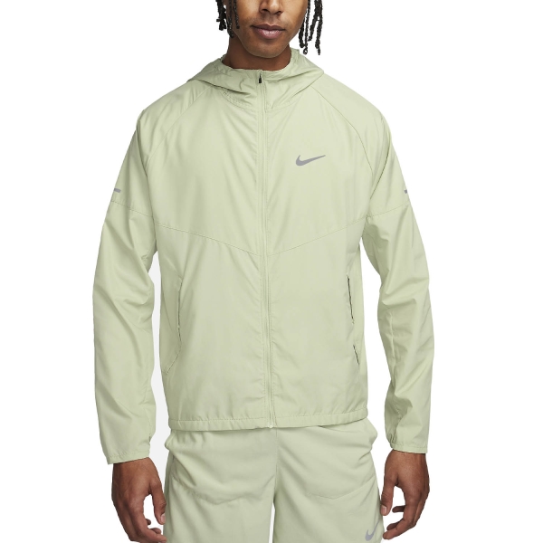 Men's Running Jacket Nike Repel Miler Jacket  Olive Aura/Reflective Silver DD4746371